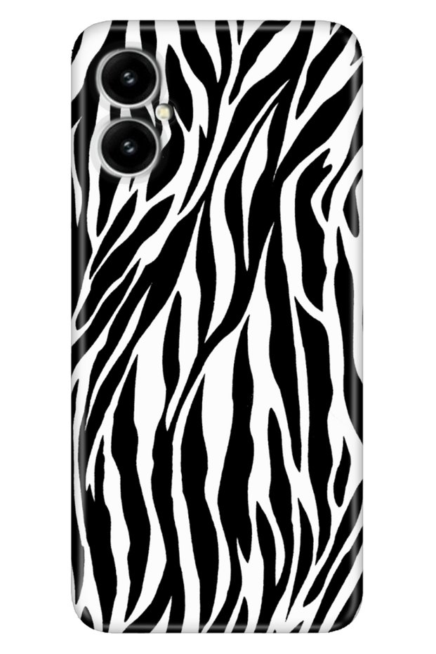 X3 Compatible Case Silicone Patterned Illustrated Cover Zebrapattern