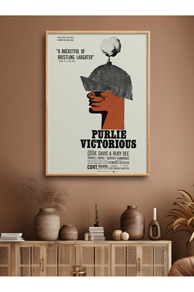 لوحة واحدة فنية حديثة مؤطرة لوحة ملصق TK/302