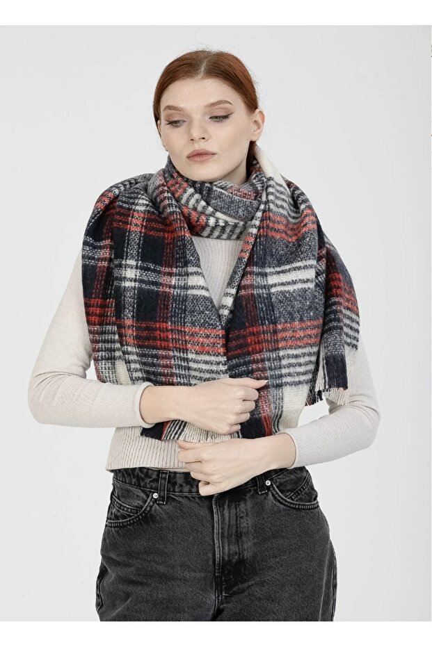 Şal şi eşarfă bucle groase - 4