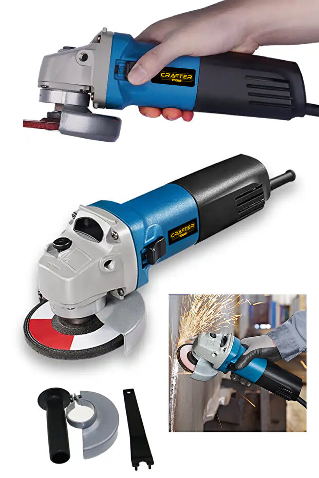 CRAFTER tools Alman Spiral Köşe Taşlama Makinası 115mm - 1