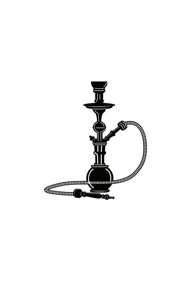 ملصق الشيشة 20x24 سم