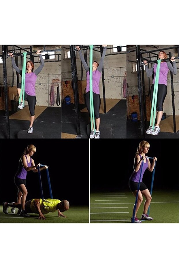 CKSpor 15 Kg Active Sert Loop Direnç Bandı Süper Loop Bandı Egzersiz Direnç Lastiği - 3