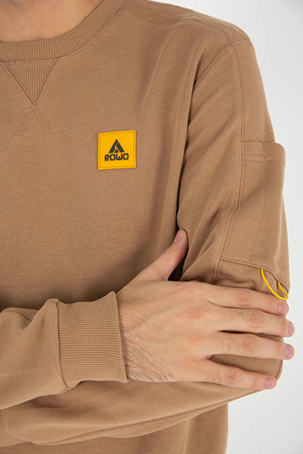 -Erkek Basic Sweat - 4