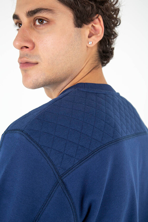 -Erkek Basic Sweat - 4