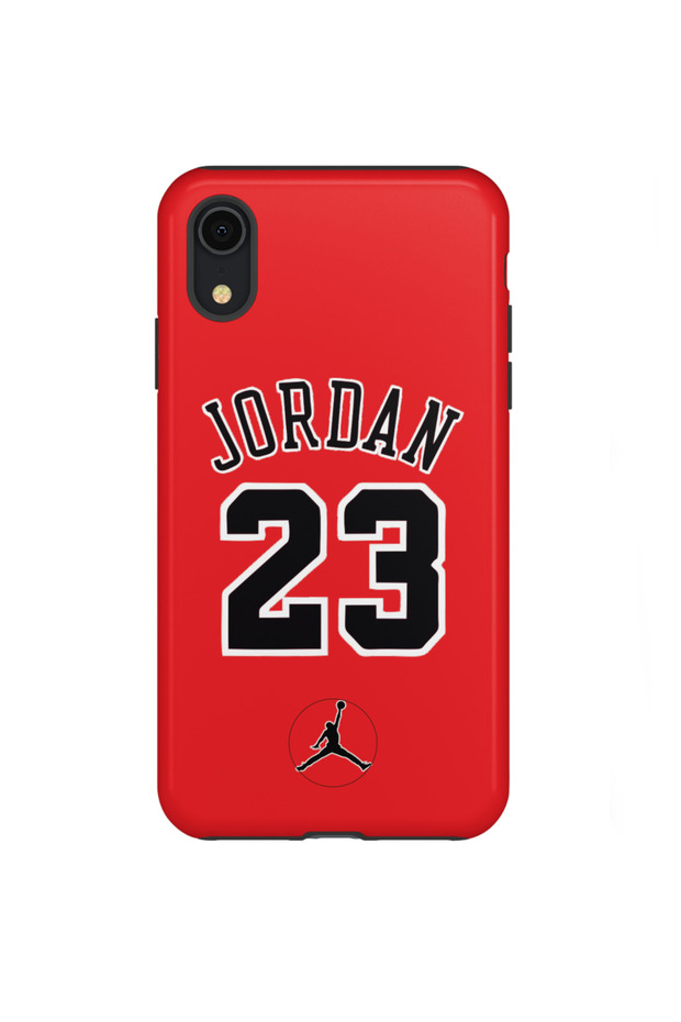 حافظة داخلية مخملية منقوشة متوافقة مع هاتف Iphone Xr مع شعار - 1