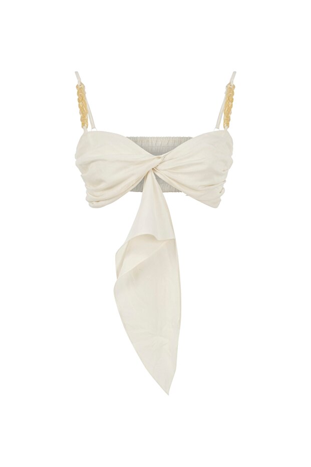 Önden Bağlamalı Büstiyer - 6