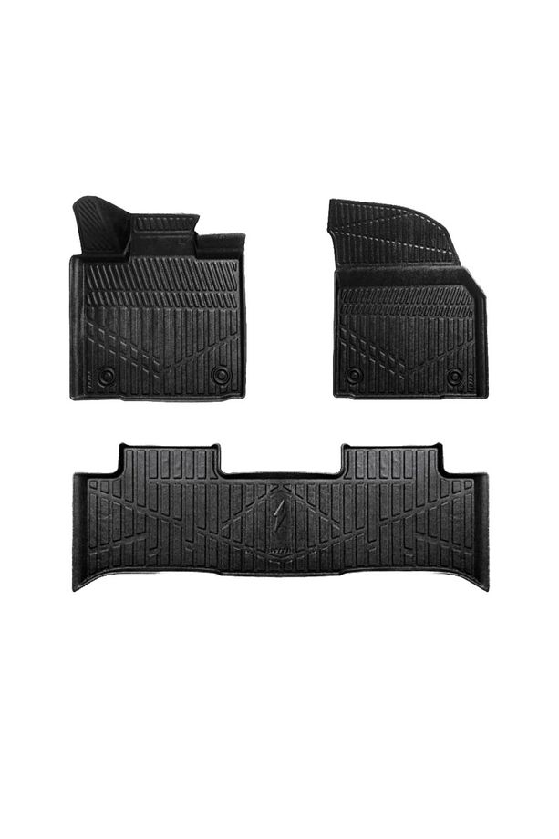BigS Togg T10X 2023 Sonrası 3D Havuzlu Paspas ve Bagaj Havuzu Set - 2