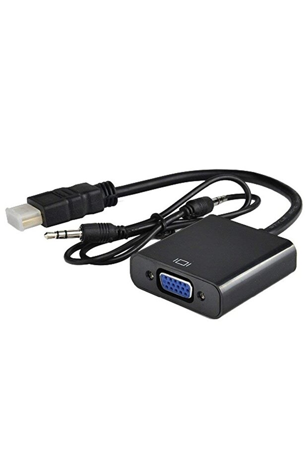 Hdmi To Vga Audio Supported Monitor Converter Cable Converter Adapter