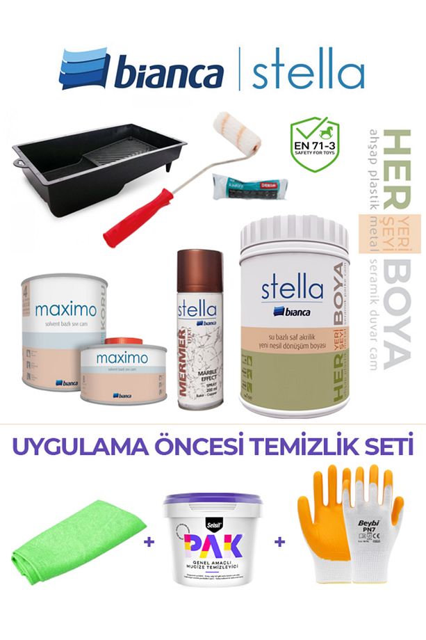 Stella Set Temizlik Paketiyle - 1
