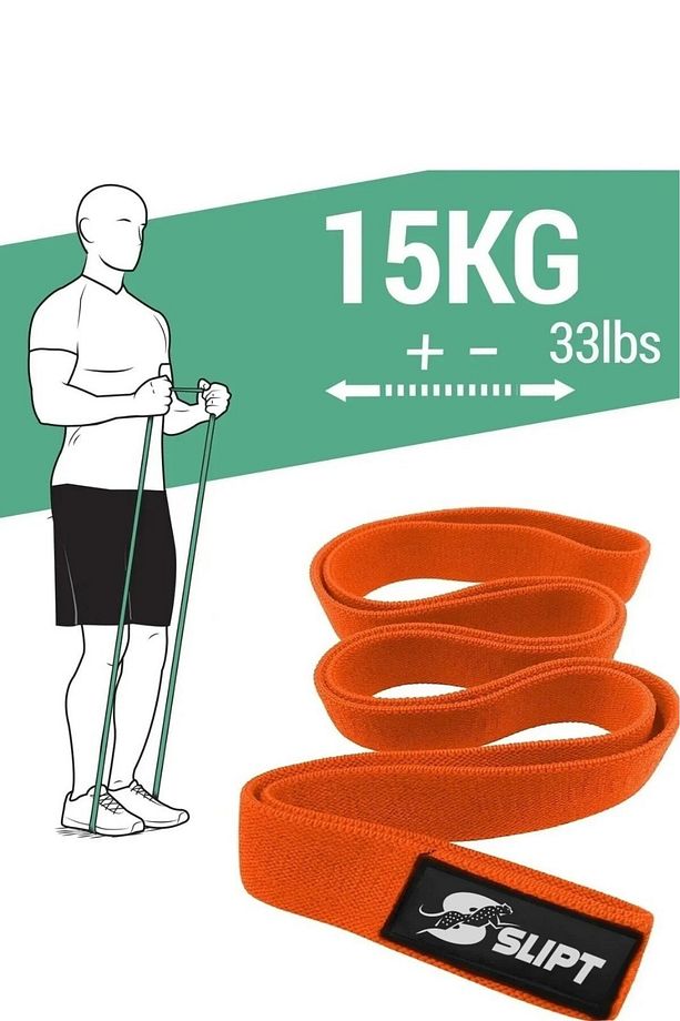15 Kg Active Sert Loop Direnç Bandı Süper Loop Bandı Egzersiz Direnç Lastiği - 1