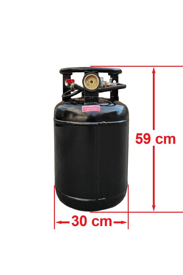 Karavan Ve Tekne Lpg Tankı 30 Litre Tak Kullan Hazır Set - 3