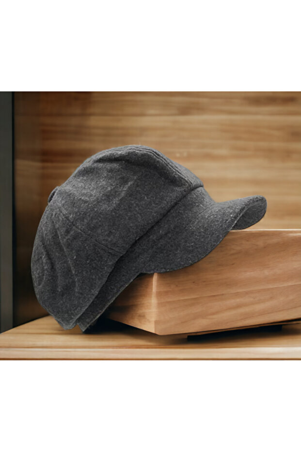 Women's Winter Stamp Wool Floppy Hat Cap Beretta