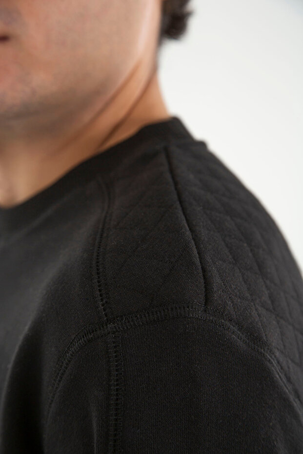 -Erkek Basic Sweat - 5
