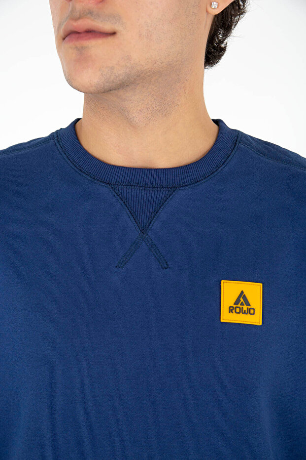 -Erkek Basic Sweat - 5