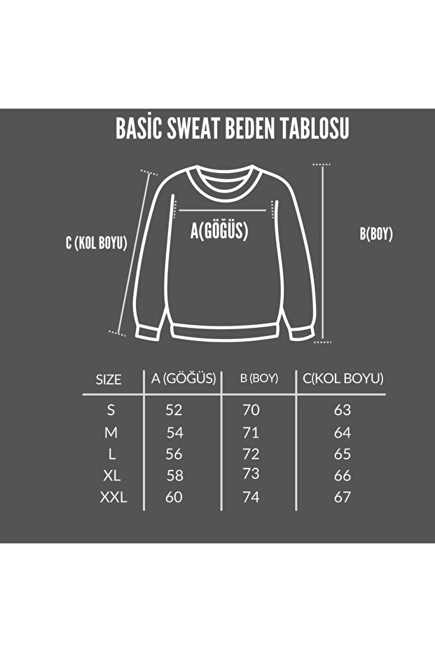 -Erkek Basic Sweat - 6