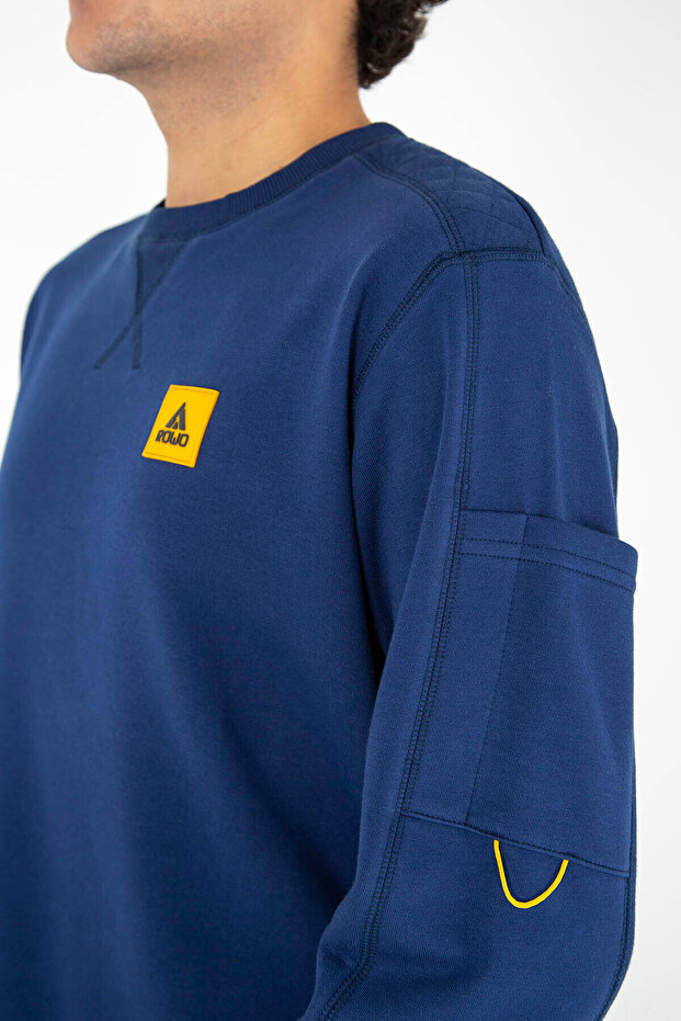 -Erkek Basic Sweat - 3