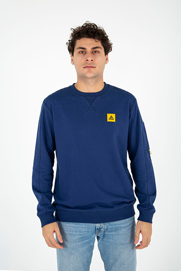 -Erkek Basic Sweat - 1