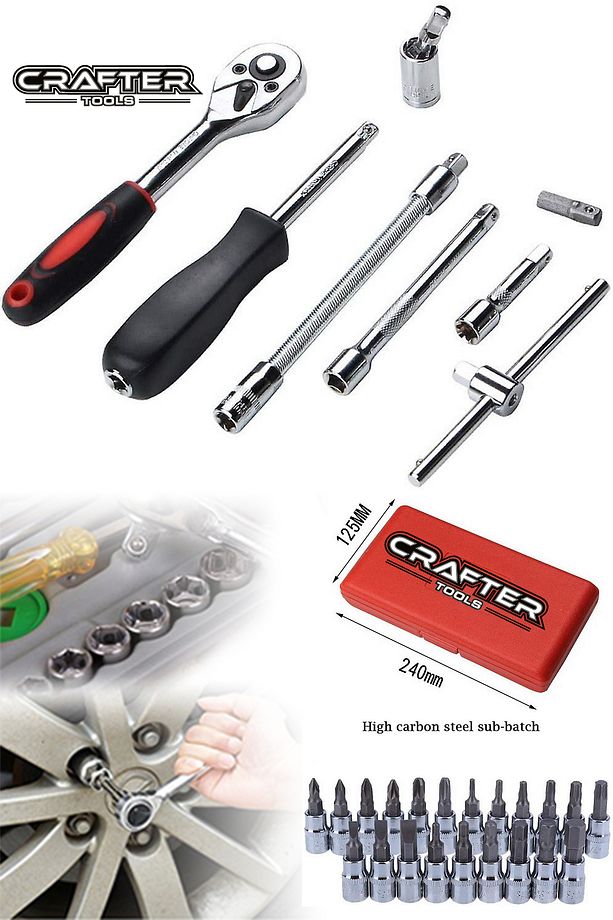 tools Alman 46 Parça 1/4 Küçük Lokma Takımı Seti - 2