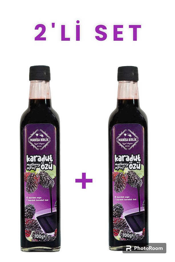 Karadut Özü 700 Ml (konsantre) 2 ' Lİ SET - 1