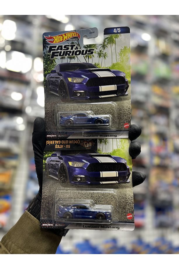 Custom Mustang (1.64 Fast and Furıous ) Oyuncak Araba - 1