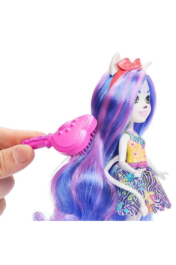 HNV28 Enchantimals Glam Party Zebra Zemirah ve Grainy - 3