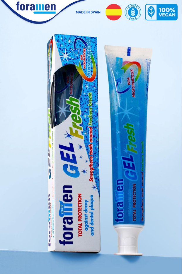 Breath Refreshing Whitening Fresh Dental Gel 75 Ml/90 Gr