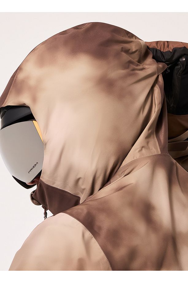 Kahve Erkek Kapüşonlu Kayak Montu FOA402345 RANGE RC JACKET - 4