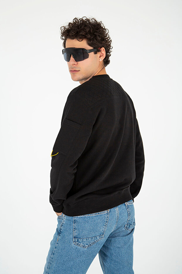 -Erkek Basic Sweat - 2