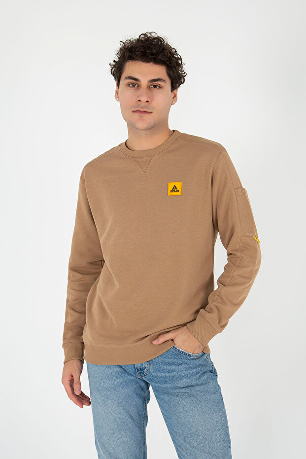 -Erkek Basic Sweat - 1