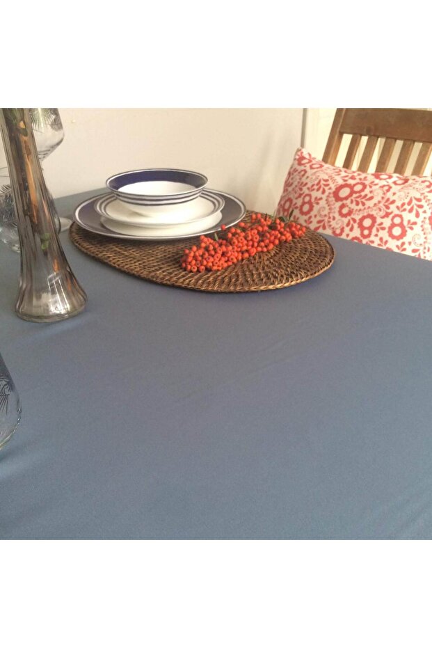 Homeluxe Silver Rectangular Tablecloth - 5