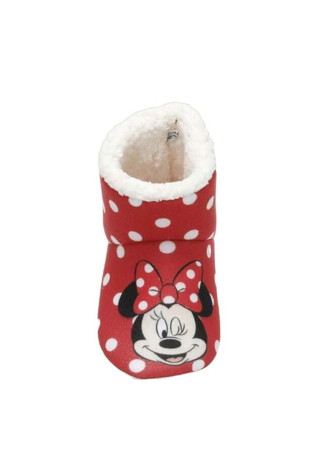 Mickey Mouse Mixa 2PR Kırmızı Çocuk Ev Botu - 4