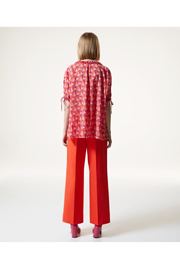 блуза с модел мида - 4