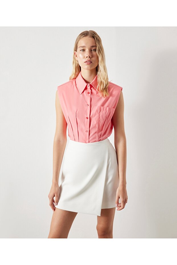 Waist Accentuated Shirt