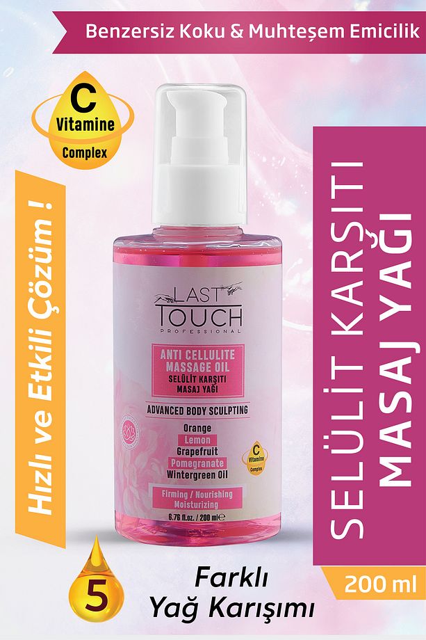 2'li Paket Selülit Karşıtı Masaj Yağı Masaj Yağı Aromaterapi A.f.r.o.d.i.z.y.a.k. - 3
