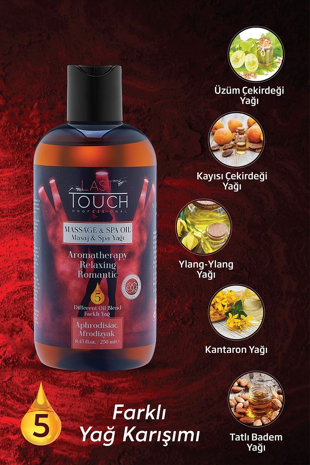 2'li Paket Selülit Karşıtı Masaj Yağı Masaj Yağı Aromaterapi A.f.r.o.d.i.z.y.a.k. - 6