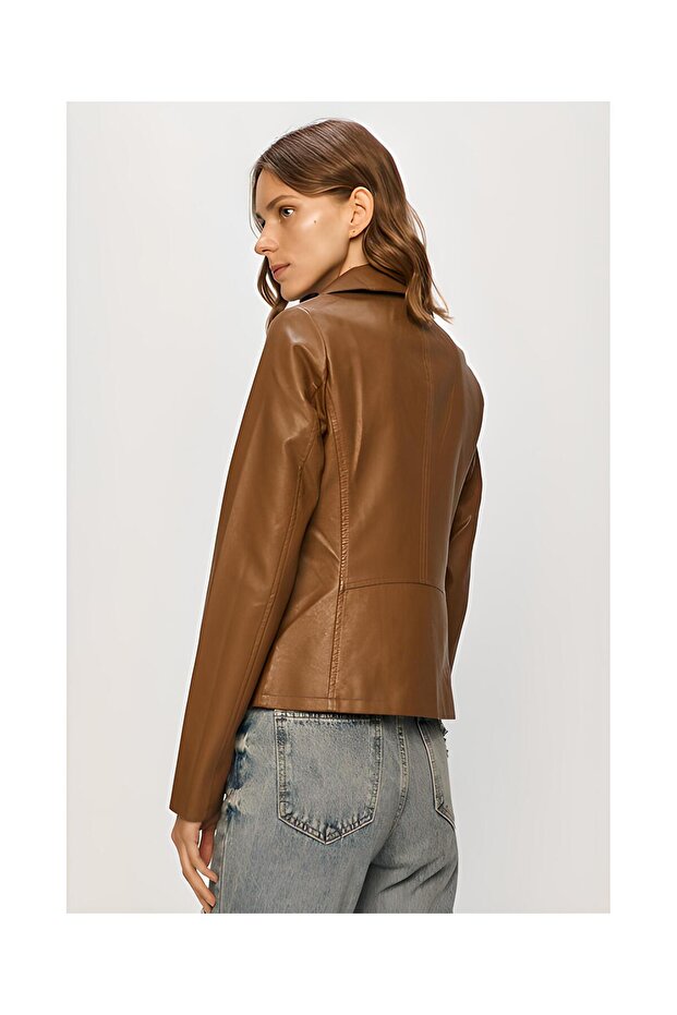 FAUX LEATHER BIKER CC OTW - 4