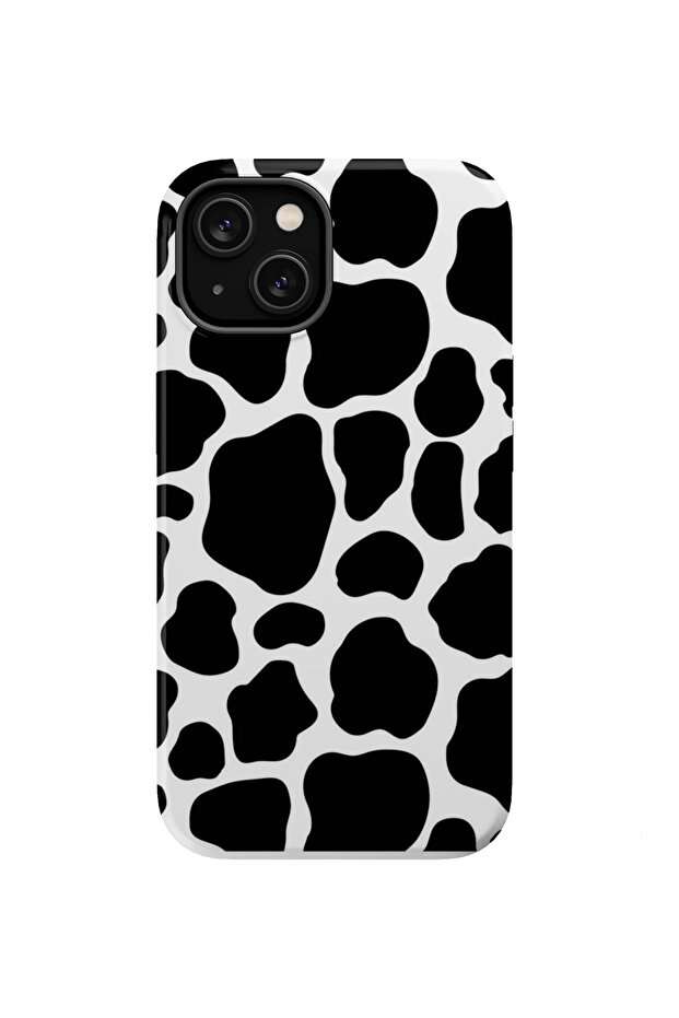 حافظة إطلاق بنمط البقرة المخملية المتوافقة مع هاتف Iphone 14 - 1