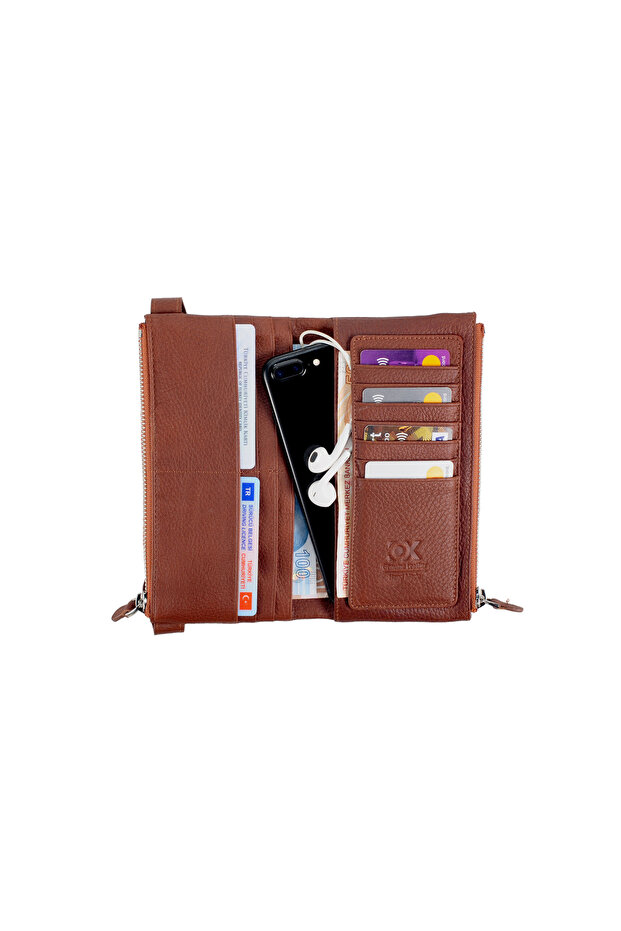 Armani Deri Cüzdan Taba - 3