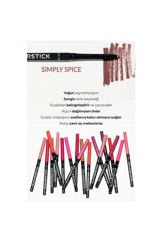 GLIMMERSTICK LIP LINER - DUDAK KALEMİ – MYSTERY MAUVE - 3