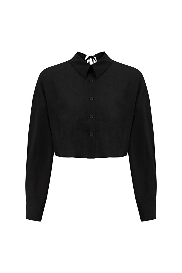 Crop gömlek - 6
