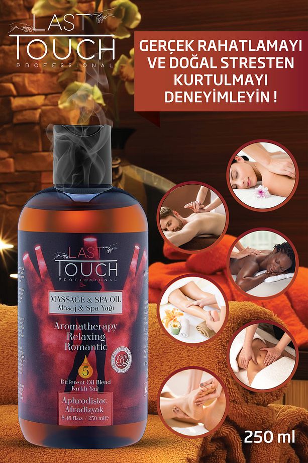 2'li Paket Selülit Karşıtı Masaj Yağı Masaj Yağı Aromaterapi A.f.r.o.d.i.z.y.a.k. - 8