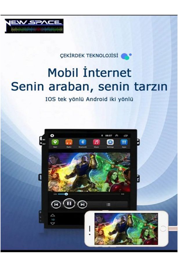 Ts-9.7 An Tesla Ekran 9.7ınc-androıd-car Play-rds-ıps-navigasyon-her Model Araca Uygun - 5