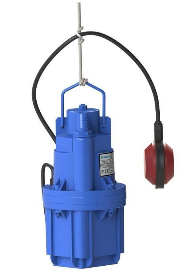 SDF4-1'' - 350 W-Titreşimli Dalgıç - Flatörlü Model - 20 mt - 1