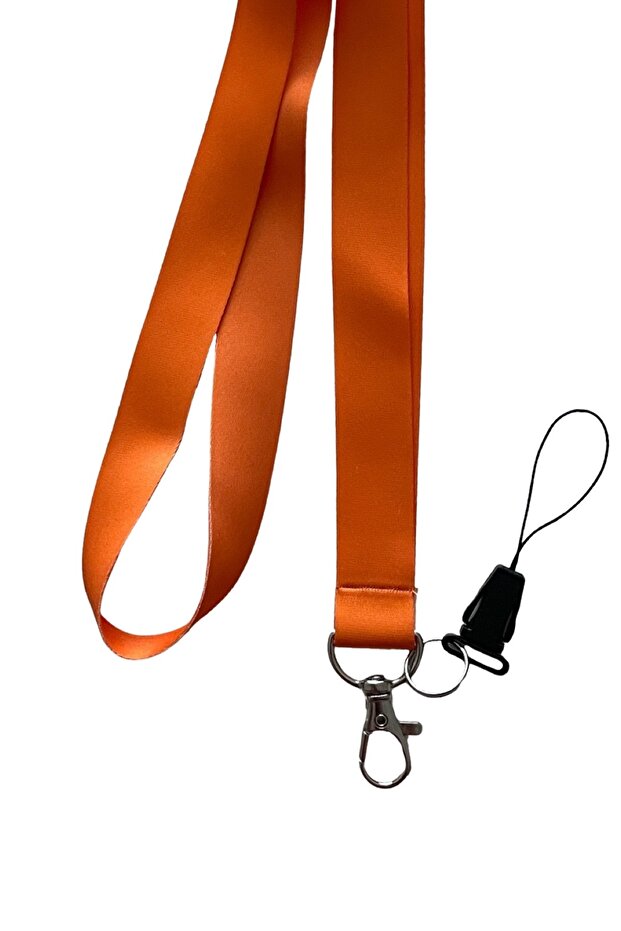 Turuncu Basic Boyun ipi Telefon Askısı - 4