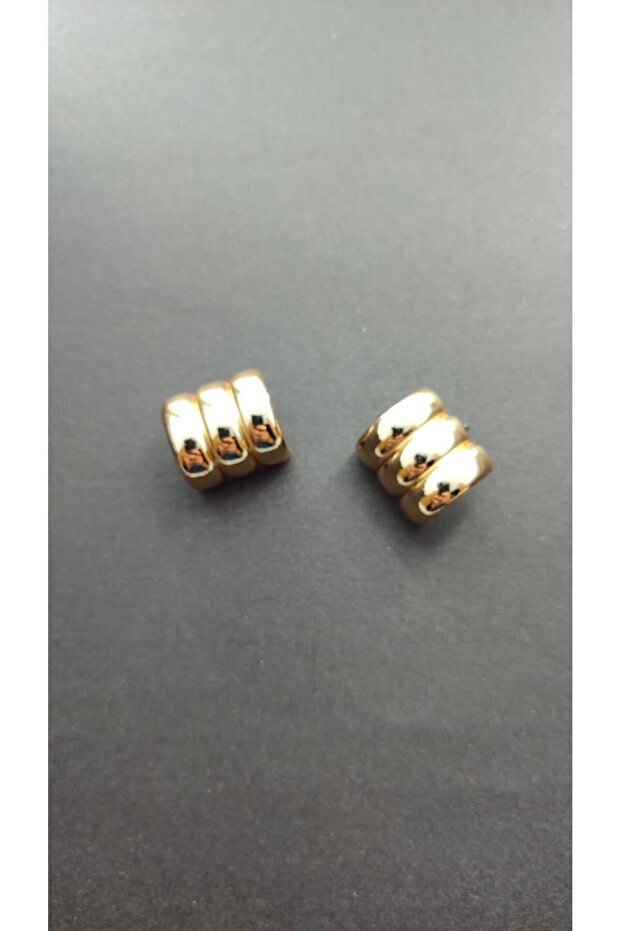 Bitişik Altın Küpe - 4