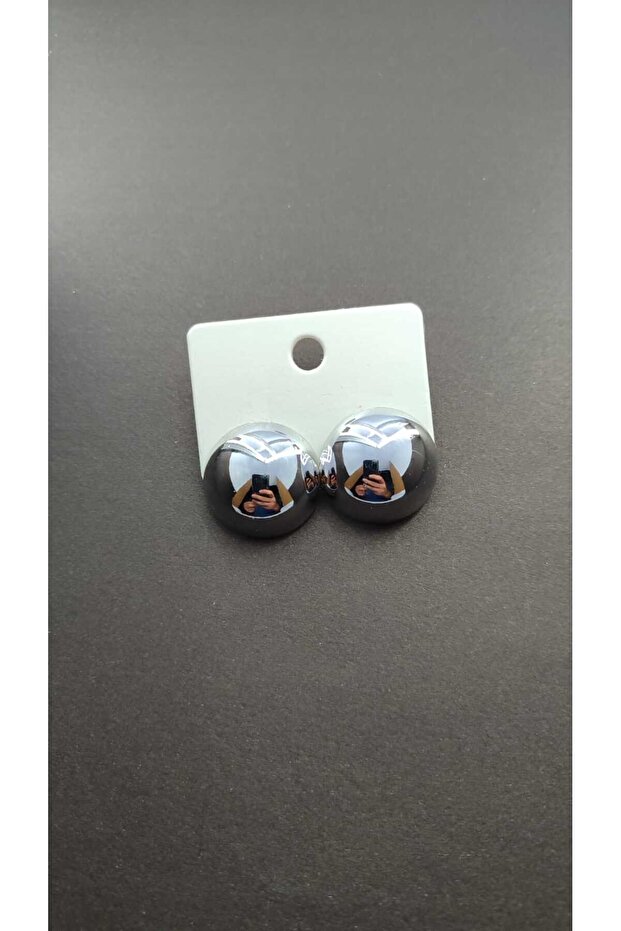 Round Small Size Earrings - 4