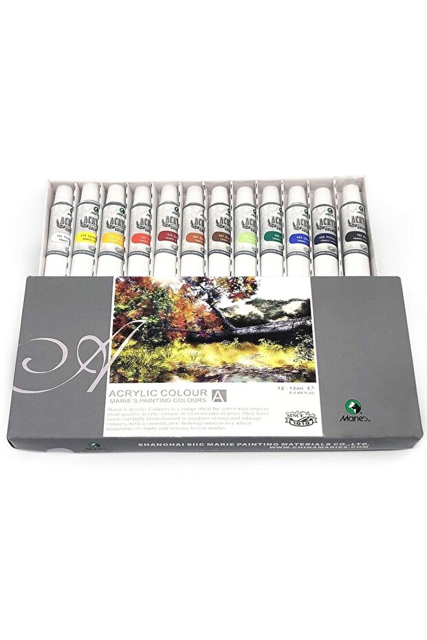 Akrilik Boya Seti 12li - 2
