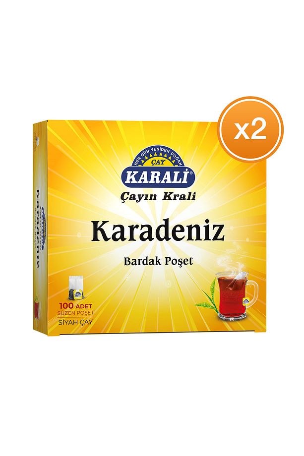Karadeniz Bardak Poşet 2 Gr 100 Lü X 2 Adet - 1
