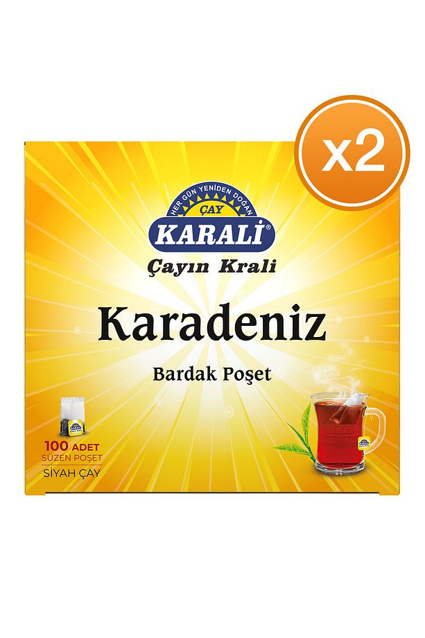 Karadeniz Bardak Poşet 2 Gr 100 Lü X 2 Adet - 2