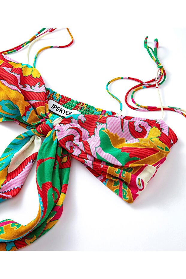 Patterned Bustier - 3